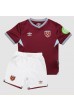West Ham United Max Kilman #3 Jalkapallovaatteet Lasten Kotipeliasu 2025-26 Lyhythihainen (+ Lyhyet housut)